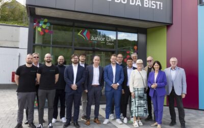 GROW in RLP gestartet – Ministerin Schmitt eröffnet neues Accelerator-Programm für Startups in der Junior Uni Daun