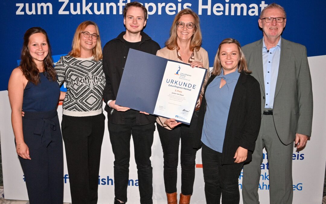 17. Zukunftspreis Heimat verliehen – Die VR Bank RheinAhrEifel zeichnet engagierte Projekte im Kurhaus Bad Neuenahr aus
