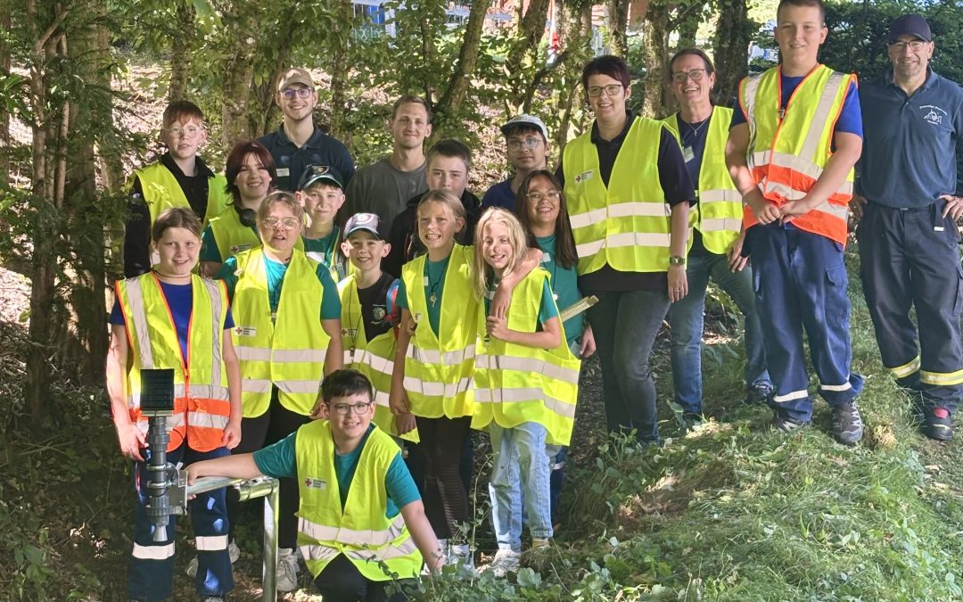 Bau mit uns einen Starkregenpegel! (11–20 Jahre)