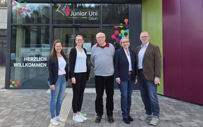 Austausch zur europäischen Bildungsarbeit an der Junior Uni Daun