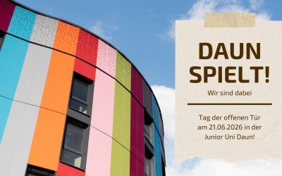 Junior Uni Daun bei „Daun spielt!“